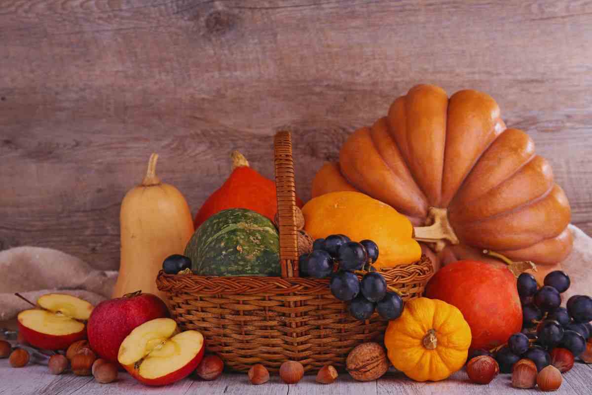 scegliere alimenti autunnali