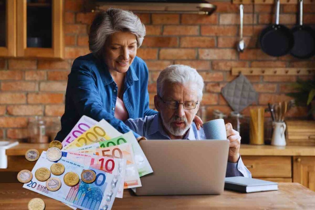 pensione del marito che arriva alla moglie