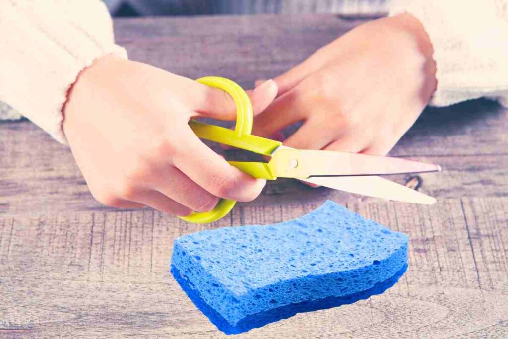 il trucco della spugnetta per il frigorifero